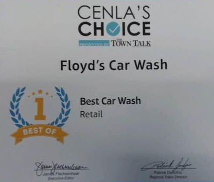 Cenla's Choice 2018 Best Car Wash